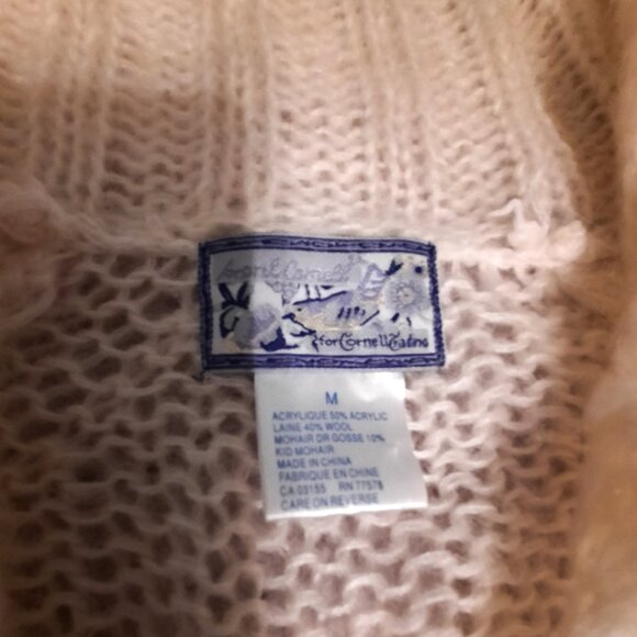 April Cornell cardigan, wool/mohair blend - Picture 3 of 4